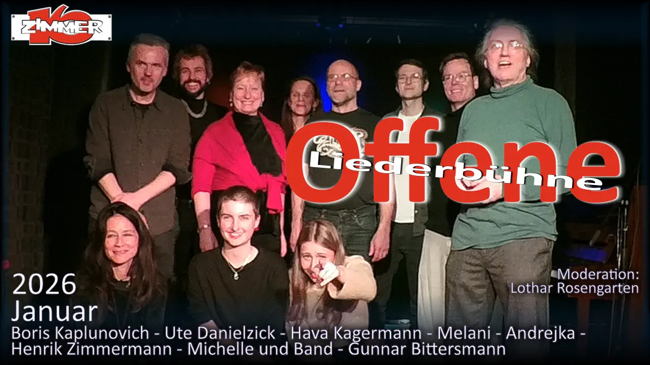 19. Januar 2026 - Boris Kaplunovich - Ute Danielzick - Hava Kagermann - Melani - Andrejka - Henrik Zimmermann - Michelle und Band - Gunnar Bittersmann - Moderation: Lothar Rosengarten
